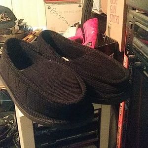 Bright slip on shoes